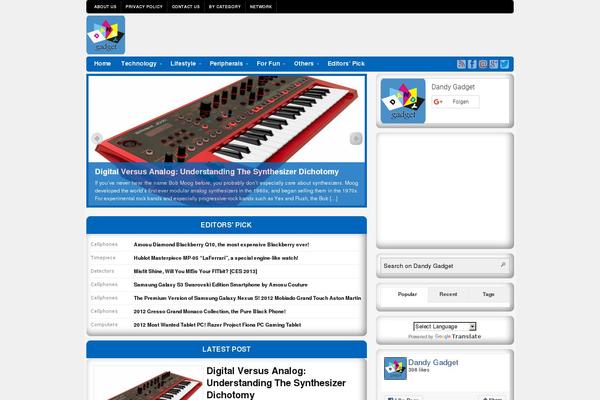 Blocksy theme site design template sample