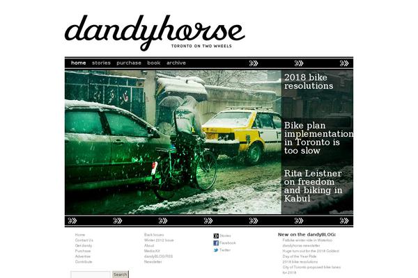 dandyhorsemagazine.com site used Dandytheme