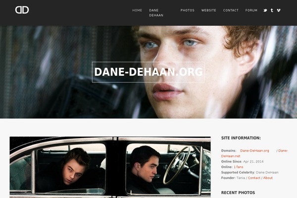 Story theme site design template sample