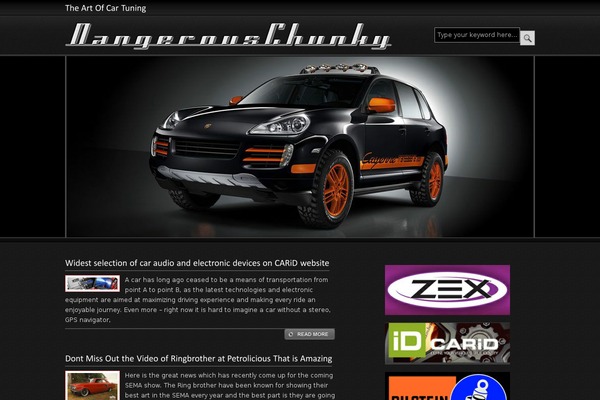 dangerouschunky.com site used Chunky