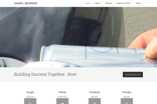 Minimum Pro theme site design template sample