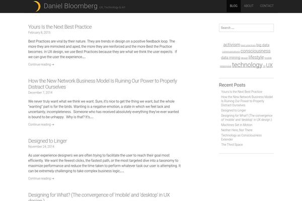 danielbloomberg.com site used National Basic