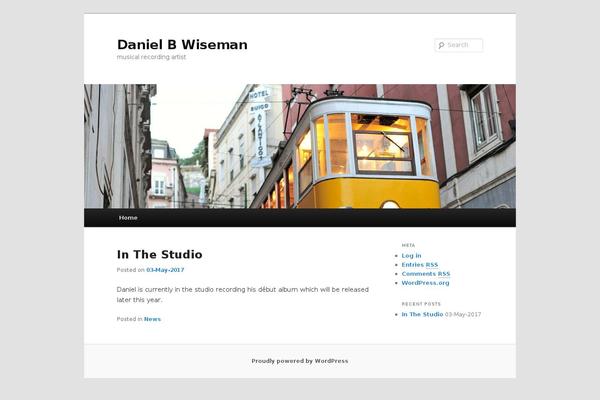 Twenty Sixteen theme site design template sample