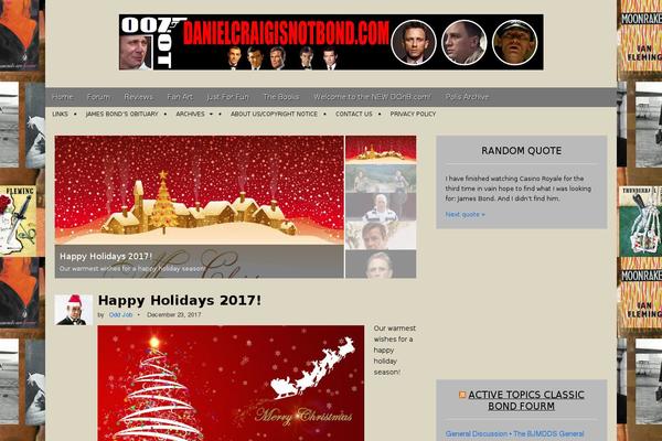 danielcraigisnotbond.com site used Magazine-premium-master