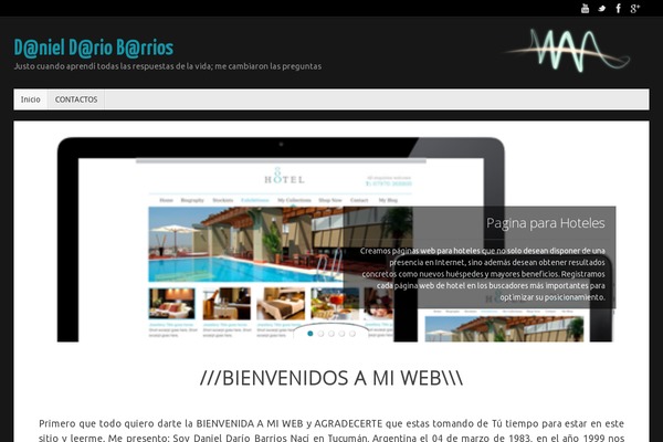 Tempera theme site design template sample