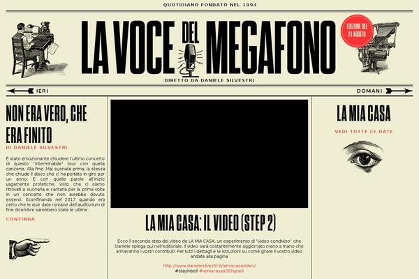 danielesilvestri.it site used Silvestri