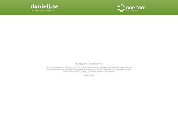 danielj.se site used Sturdysector