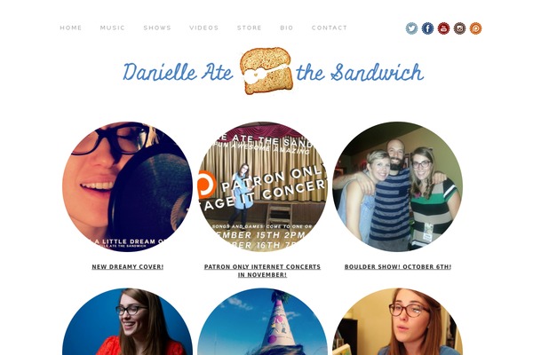 danielleatethesandwich.net site used Circlesthemeres