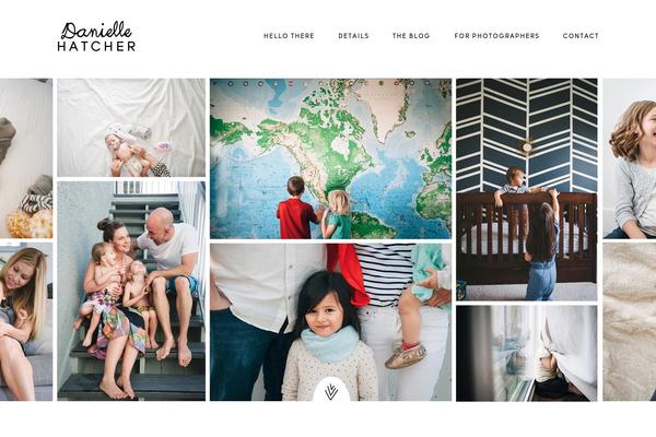 daniellehatcherphotography.com site used ProPhoto 5