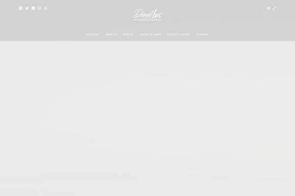 Photography theme site design template sample