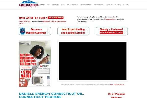 Enfold theme site design template sample