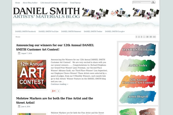 Weaver II theme site design template sample