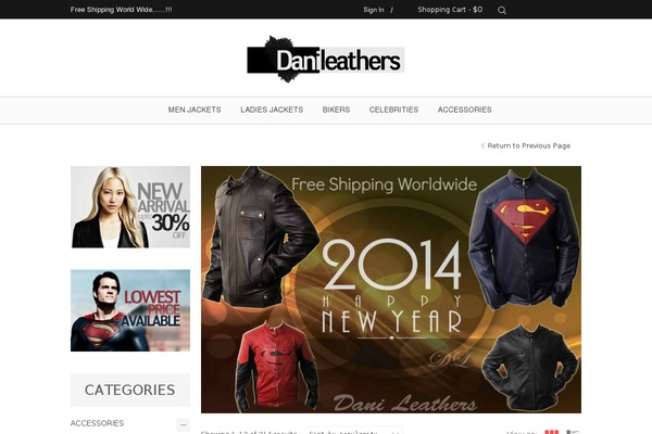 danileathers.com site used Danileathers