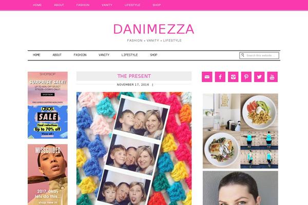 danimezza.com site used Sango-theme
