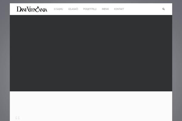 danivjencanja.hr site used BeTheme