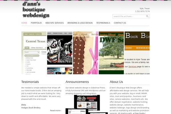 dannsboutique.com site used Impression-premium-wordpress-theme
