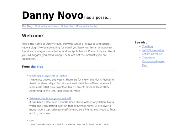 dannynovo.com site used Faustian