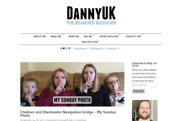 dannyuk.com site used Divi Child