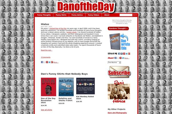 danoftheday.com site used Dod