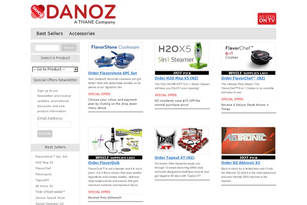 danozdirect.co.nz site used Thane