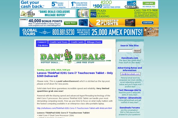 dansdeals.com site used Dansdeals