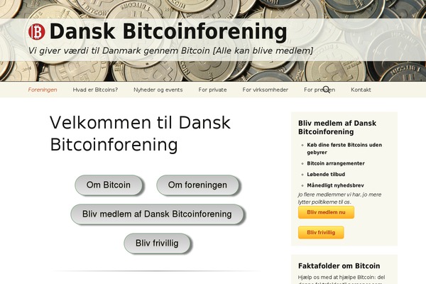 danskbitcoinforening.dk site used Codilight Lite