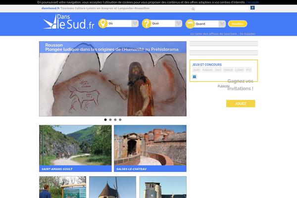 danslesud.fr site used Tourismefifteen