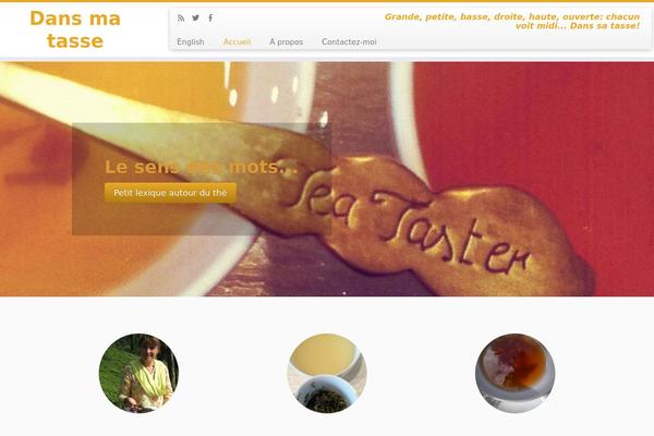 Customizr theme site design template sample