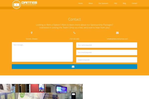Inesta theme site design template sample