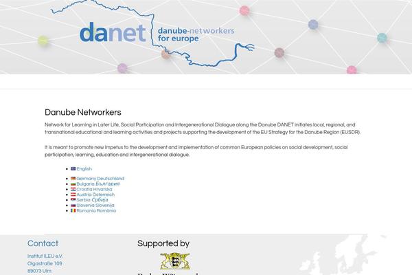 danube-networkers.eu site used Danetv2