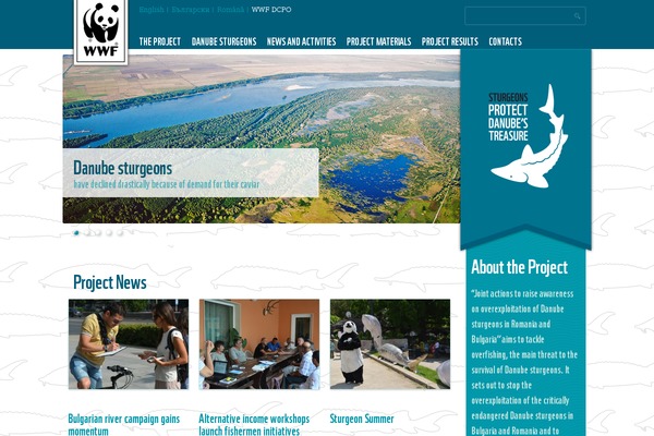 danube-sturgeons.org site used Danube-sturgeons