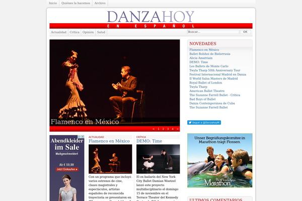 danzahoy.com site used WP Framework