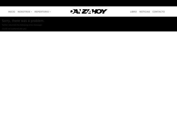 danzahoy.org site used Ncp-theme