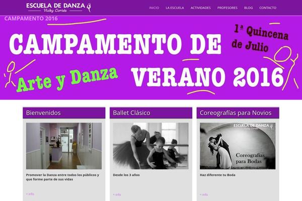 danzavickycortes.es site used Titania_wp