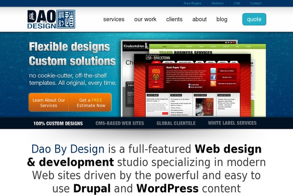 daobydesign.com site used Nocean