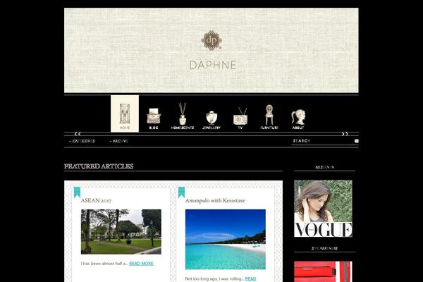 daphne.ph site used Daphne-wptheme