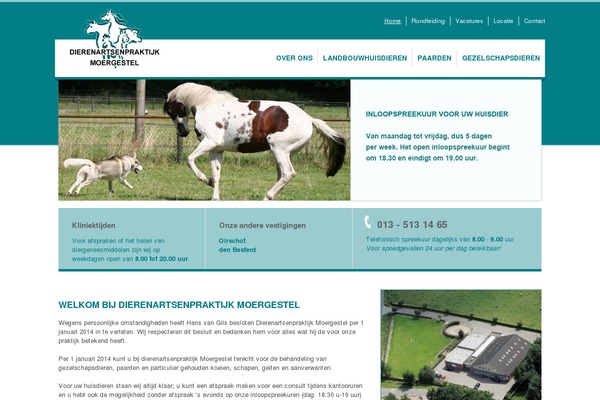 dapmoergestel.nl site used Dapmoergestel