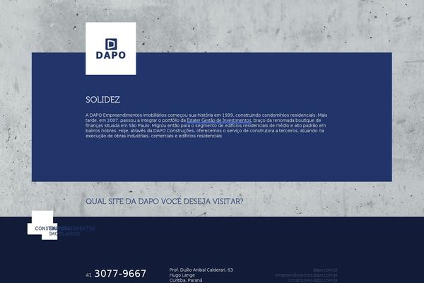 dapo.com.br site used Dapo