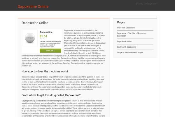 DK Responsive theme site design template sample