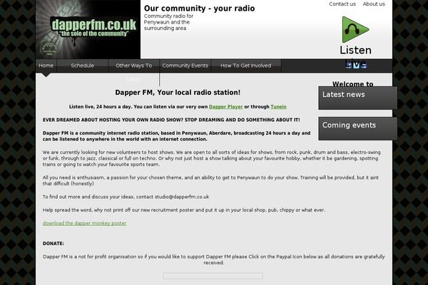dapperfm.co.uk site used All-rounder