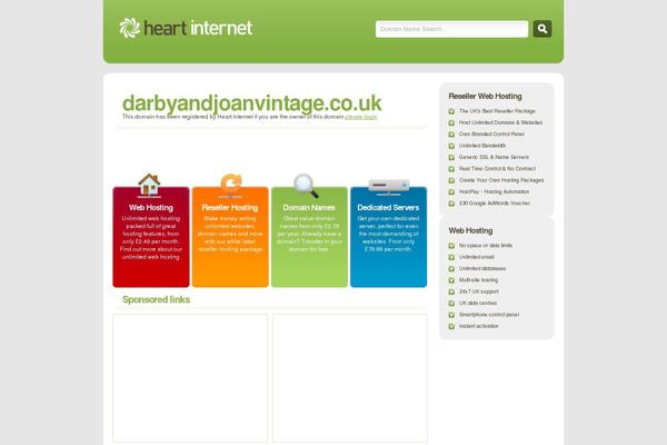 darbyandjoanvintage.co.uk site used Darbyandjoan