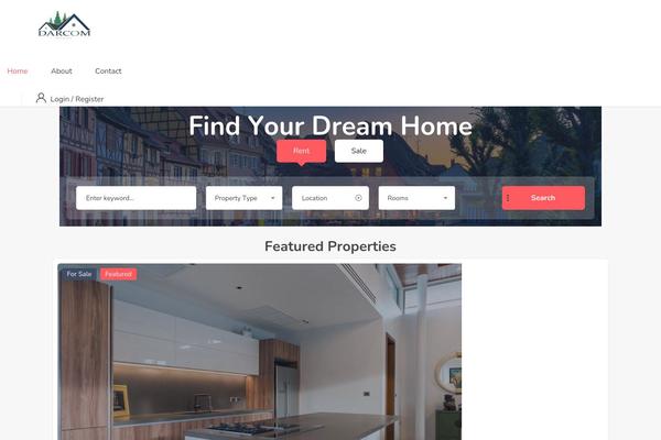 Homeo theme site design template sample