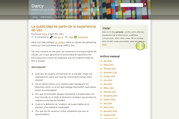 darcy.cl site used Darcy