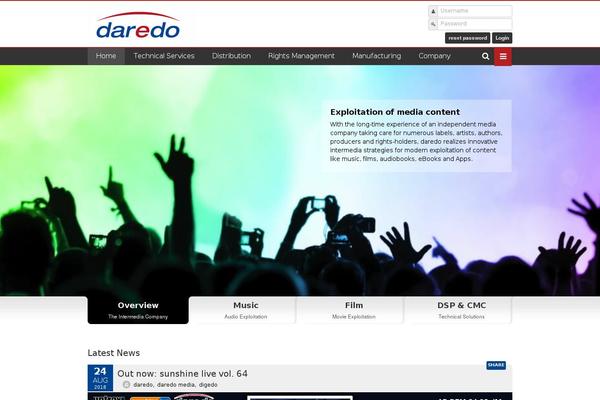 daredo.com site used Impression-daredo