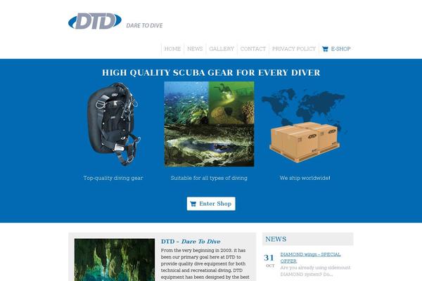 daretodive.eu site used Dtd