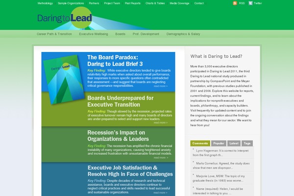 daringtolead.org site used Busybee-d2