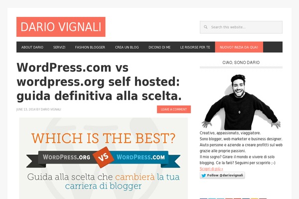dariovignali.net site used Dario-vignali-2019