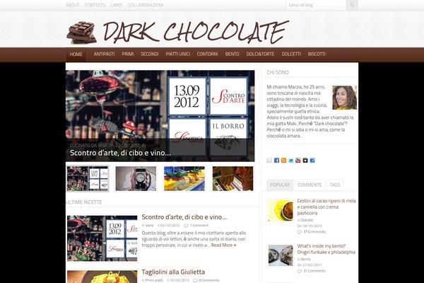 darkchocolate.it site used Darkchocolate