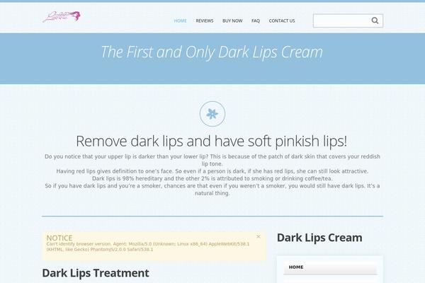 darklipstreatment.com site used Theme874