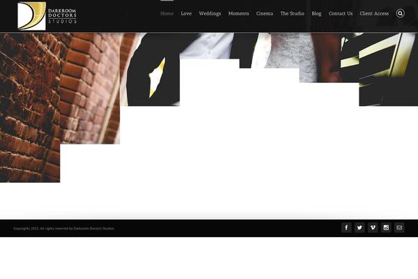 Avada theme site design template sample